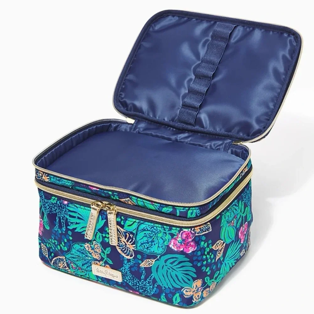 NEW Lilly Pulitzer Devona Cosmetic Case - Picture 4 of 5
